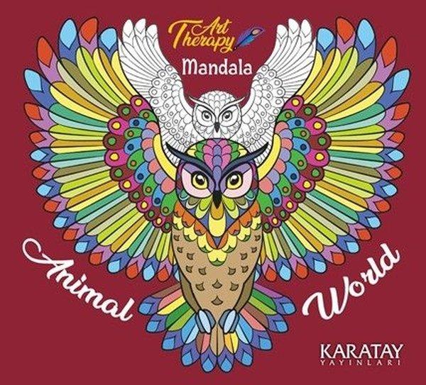 Art Therapy - Mandala - Animal World | Karatay Yayınları (İnce Kapak)  - Resim 1