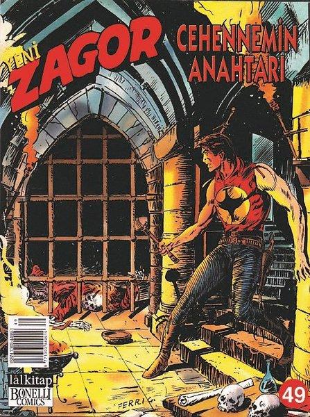 Zagor Sayı 49-Cehennemin Anahtarı | Lal (İnce Kapak)  - Resim 1
