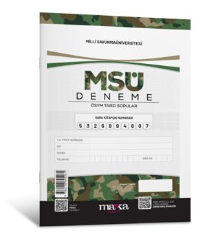 2025 MSÜ Deneme Tamamı Video Çözümlü | Marka Yayınları (Ciltsiz)  - Resim 1