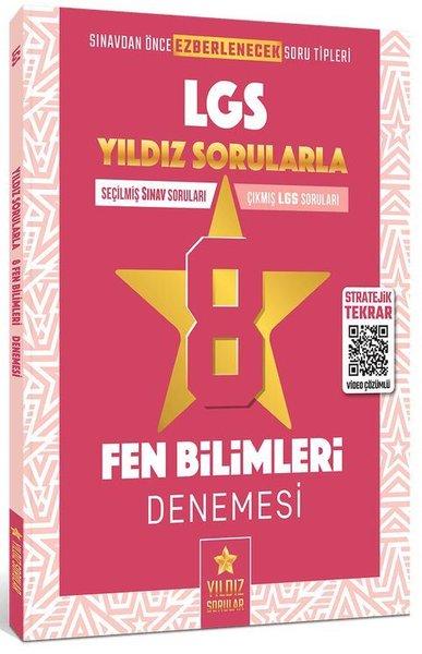 8.Sınıf LGS Fen Bilimleri 8 Deneme | Yıldız Sorular Yayınları (İnce Kapak)  - Resim 1