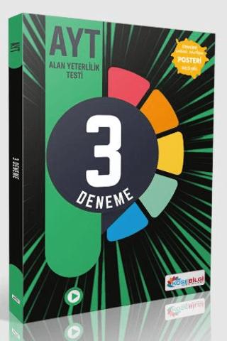 AYT Video Çözümlü 3 Fasikül Deneme | Köşebilgi Yayınları (Ciltsiz)  - Resim 1
