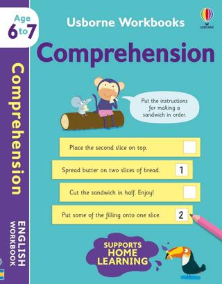 Usborne Workbooks Comprehension 6-7 | Usborne (Ciltsiz)  - Resim 1