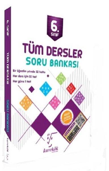 6.Sınıf Tüm Dersler Soru Bankası | Karekök Eğitim Yayın (İnce Kapak)  - Resim 1