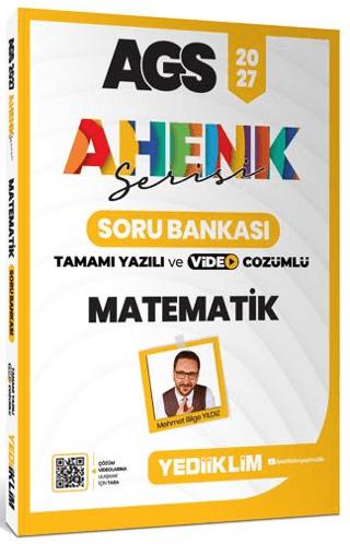 2027 MEB AGS Ahenk Serisi Matematik Tamamı Yazılı ve Video Çözümlü Soru Bankası | Yediiklim Yayınları (Ciltsiz)  - Resim 1