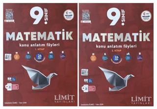 9. Sınıf Matematik Konu Anlatım Föyleri (2 Kitap) | Limit Yayınları (Ciltsiz)  - Resim 1