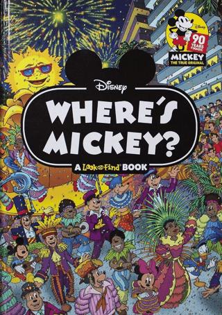 Disney: Where's Mickey Mouse A Look and Find Book Activity | Pi Kids (Ciltli)  - Resim 1