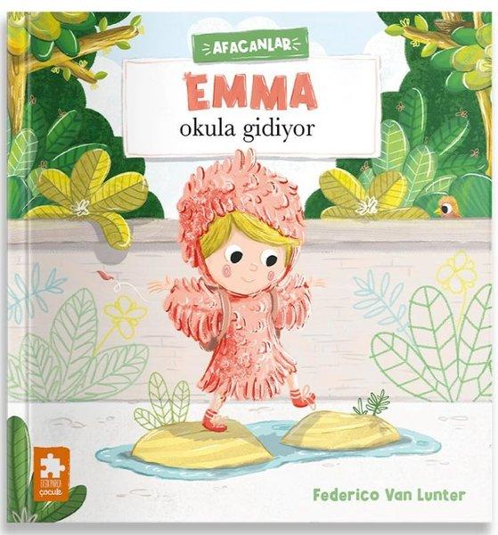 Afacanlar - Emma Okula Gidiyor | Eksik Parça Yayınları (İnce Kapak)  - Resim 1