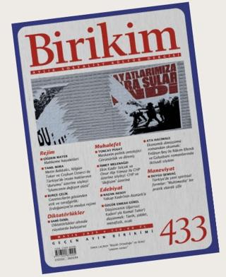 Birikim Aylık Sosyalist Kültür Dergisi Sayı: 433 Mayıs 2025 | Birikim Yayınları (Ciltsiz)  - Resim 1