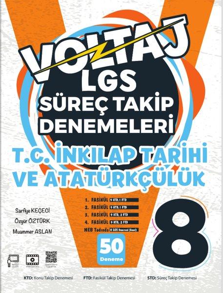 8.Sınıf İnkılap Tarihi Ve Atatürkçülük Voltaj LGS Süreç Takip Denemeleri | Berkay Yayıncılık (İnce Kapak)  - Resim 1