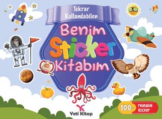 Tekrar Kullanılabilen Benim Sticker Kitabım | Yeti Kitap (Ciltsiz)  - Resim 1