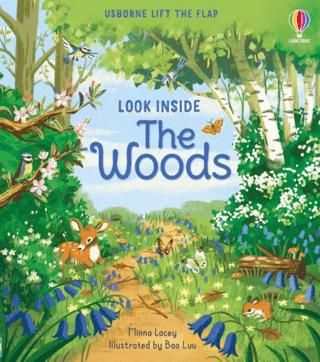 Look Inside the Woods | Usborne (Ciltsiz)  - Resim 1