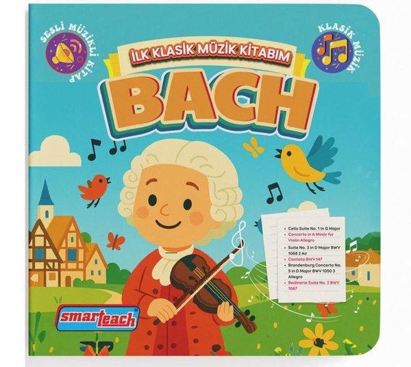 İlk Klasik Müzik Kitabım - Bach - Sesli Kitap | Smarteach (Ciltli)  - Resim 1