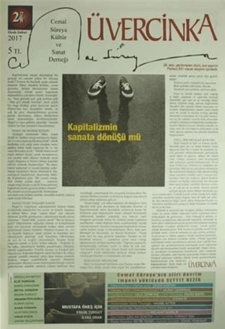 Üvercinka Dergisi Sayı: 27-28 Ocak-Şubat 2017 | Üvercinka Dergisi (Ciltsiz)  - Resim 1