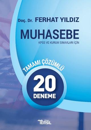 Muhasebe 20 Deneme Tamamı Çözümlü | Temsil Kitap (Ciltsiz)  - Resim 1