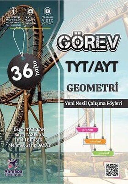 YKS TYT Ayt Geometri Yeni Nesil Çalışma Föyleri 36 Hafta | Armada Yayınları (İnce Kapak)  - Resim 1