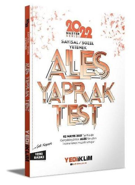 2022 Master Serisi ALES Sayısal - Sözel Yetenek Çek Kopart Yaprak Test | Yediiklim Yayınları (İnce Kapak)  - Resim 1