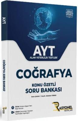 Rasyonel Yayınları Ayt Coğrafya Soru Bankası (Konu Özetli) - Kolektif kitap kapağı