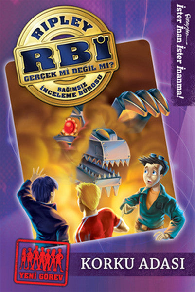 RBİ - Korku Adası - Kay Wilkins kitap kapağı