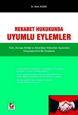 Rekabet Hukukunda Uyumlu Eylemler - Metin İkizler kitap kapağı