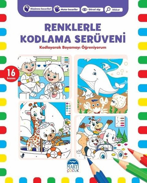 Renklerle Kodlama Serüveni - 1 - Kerem Altındağ kitap kapağı