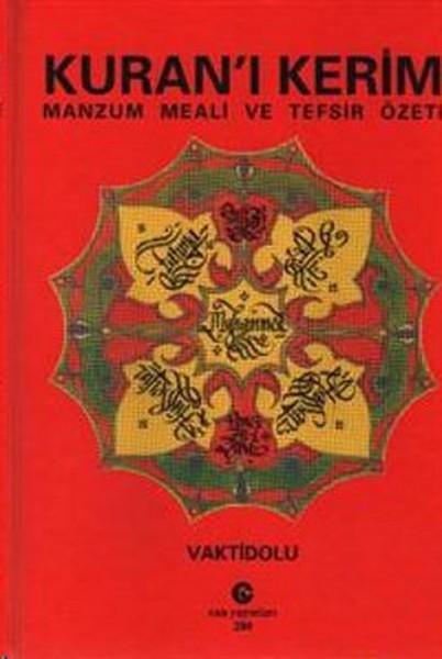 Kuran'ı Kerim Manzum Meali ve Tefsir Özeti | Can Yayınları (Ali Adil Atalay) (İnce Kapak)  - Resim 1
