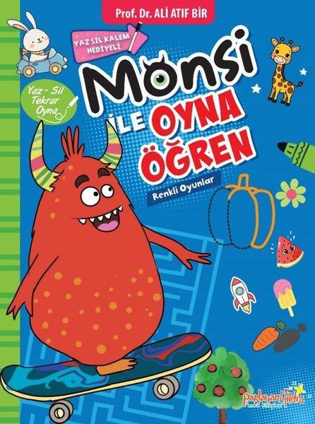 Monsi İle Oyna Öğren - Renkli Oyunlar | Parlayan Yıldız (İnce Kapak)  - Resim 1