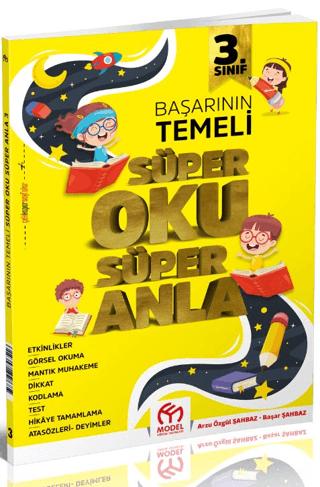 3. Sınıf Süper Oku Süper Anla | Model Eğitim Yayıncılık (Ciltsiz)  - Resim 1