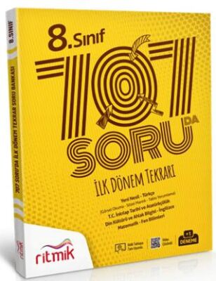 8. Sınıf 707 Soruda İlk Dönem Tekrarı - Kolektif kitap kapağı