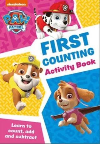 Paw Patrol First Counting Activity Book | Nickelodeon (Ciltsiz)  - Resim 1