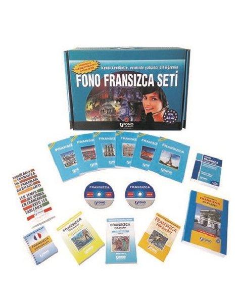 Fransızca Seti (13 Kitap + 6 CD) | Fono Yayınları (İnce Kapak)  - Resim 1