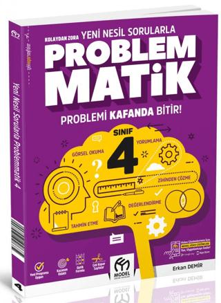 4. Sınıf Kolaydan Zora Yeni Nesil Sorularla Problemmatik | Model Eğitim Yayıncılık (Ciltsiz)  - Resim 1