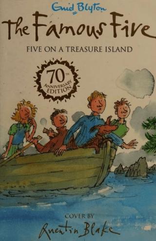 Five on a Treasure Island: Famous Five, Book 1 | Hodder Books (Ciltsiz)  - Resim 1