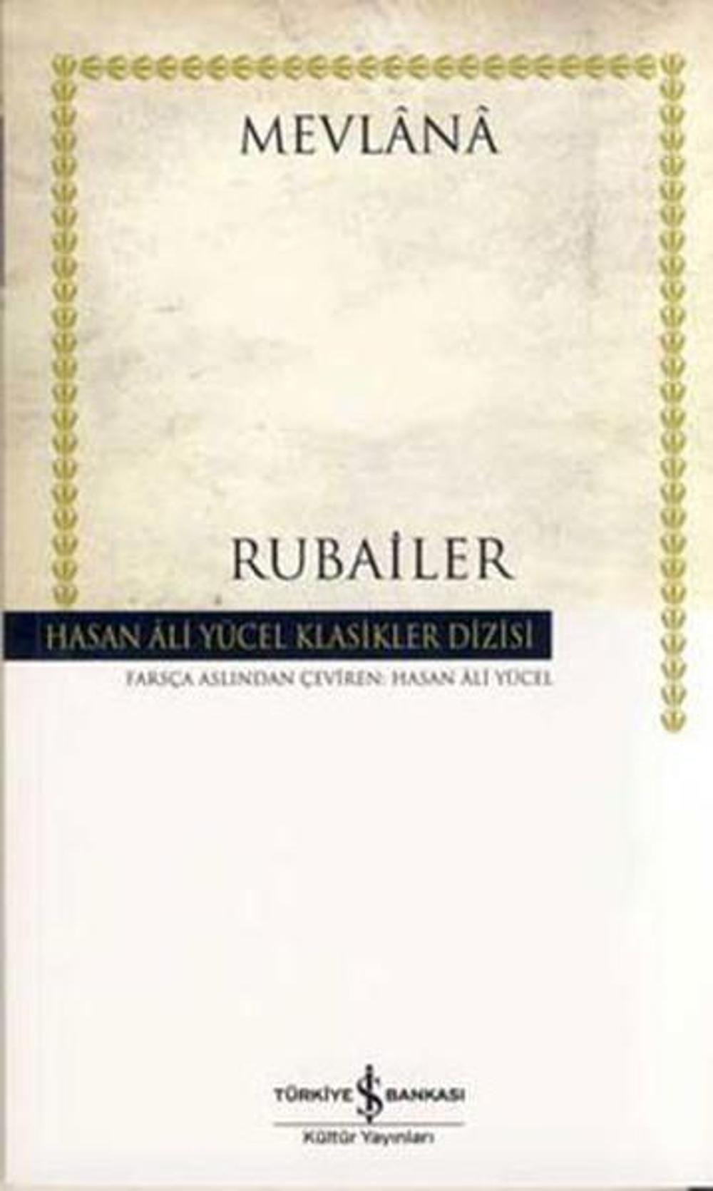 Rubailer - Hasan Ali Yücel Klasikleri | İş Bankası Kültür Yayınları