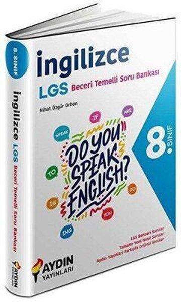 8. Sınıf İngilizce Beceri Temelli Soru Bankası | Aydın Yayınları-Eğitim (İnce Kapak)  - Resim 1