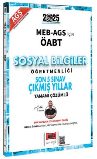 2025 MEB-AGS ÖABT Sosyal Bilgiler Öğretmenliği Son 5 Sınav Çıkmış Yıllar