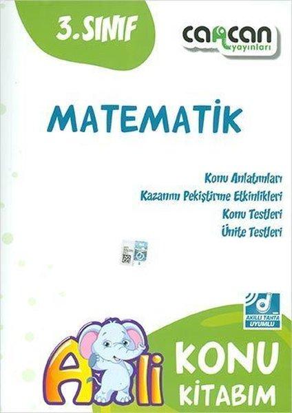 3.Sınıf Matematik Konu Kitabım | Can Can Yayınları (İnce Kapak)  - Resim 1