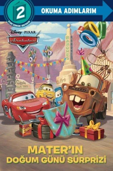 Disney Pixar Arabalar - Mater'ın Doğum Günü Sürprizi - Disney Okuma Adımlarım 2 | Beta Kids (İnce Kapak)  - Resim 1