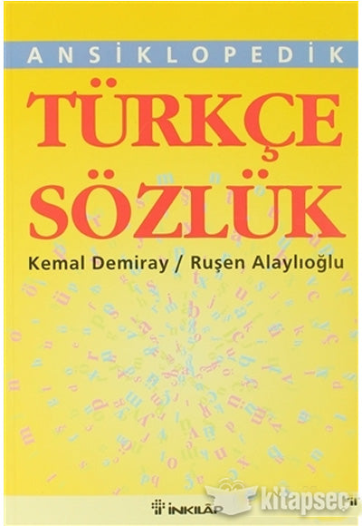 Ansiklopedik Türkçe Sözlük İnkılap Kitabevi - Ruşen Alaylıoğlu kitap kapağı