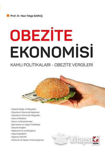 Obezite Ekonomisi - Naci Tolga Saruç kitap kapağı