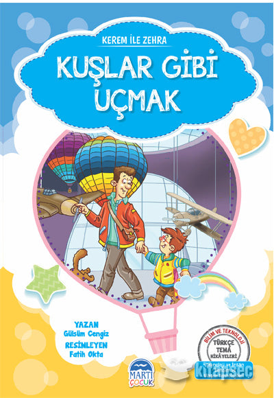 Kuşlar Gibi Uçmak Gülsüm Cengiz Martı Çocuk Yayınları - Gülsüm Cengiz kitap kapağı
