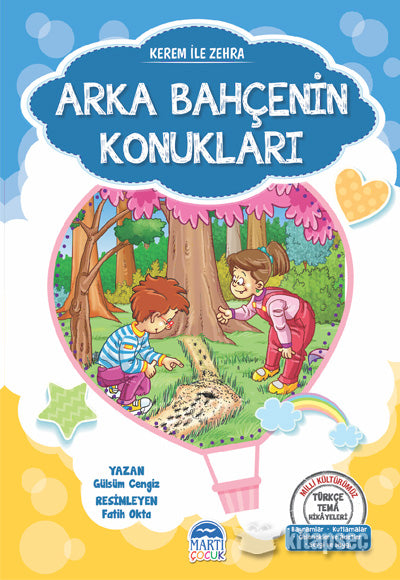 Arka Bahçenin Konukları Gülsüm Cengiz Martı Çocuk Yayınları - Gülsüm Cengiz kitap kapağı