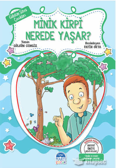 Minik Kirpi Nerde Yaşar Gülsüm Cengiz Martı Çocuk Yayınları - Gülsüm Cengiz kitap kapağı