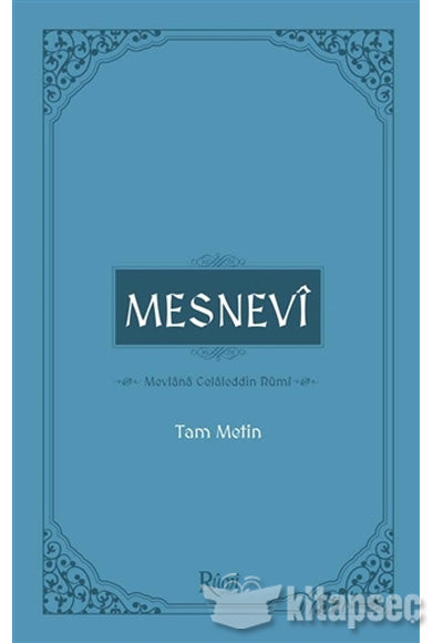 Mesnevi (Tam Metin) - H. Hüseyin Top kitap kapağı