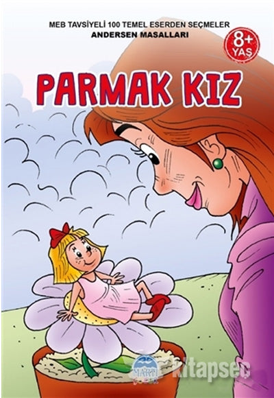 Parmak Kız - Hans Christian Andersen kitap kapağı