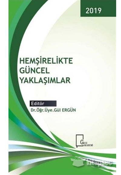 Hemşirelikte Güncel Yaklaşımlar - Kolektif kitap kapağı
