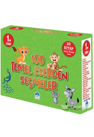 1.Sınıf 100 Temel Eserden Seçmeler-20 Kitap - Mehmet Orhan kitap kapağı