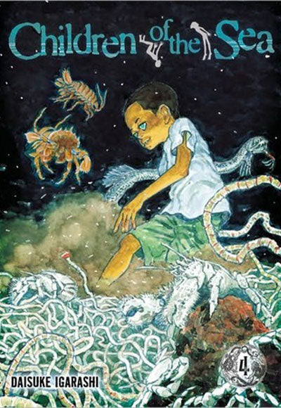 Children of the Sea, Volume 4 VIZ Media - Komisyon kitap kapağı