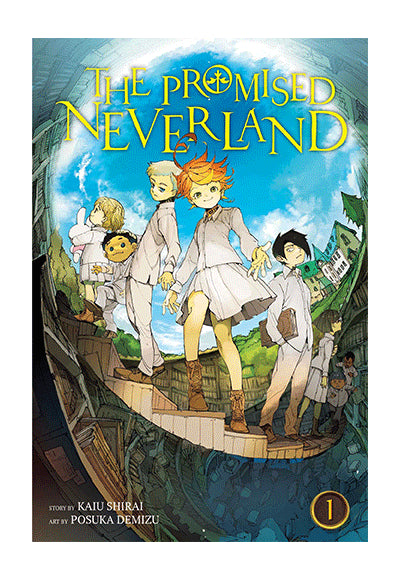The Promised Neverland, Vol. 1 VIZ Media - Komisyon kitap kapağı