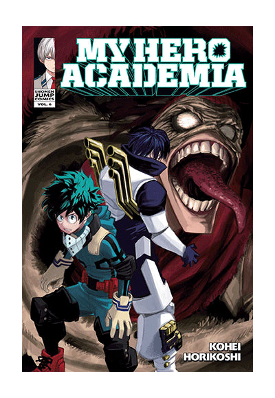 My Hero Academia, Vol. 6 VIZ Media - Komisyon kitap kapağı