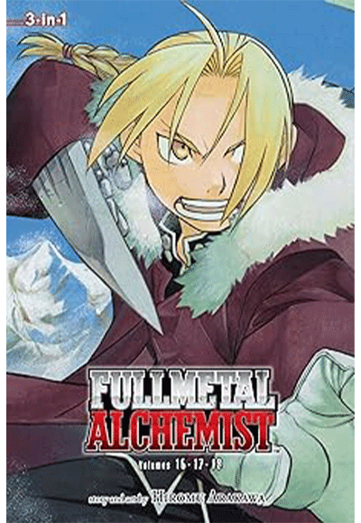 Fullmetal Alchemist, Vol. 16-18 - Komisyon kitap kapağı